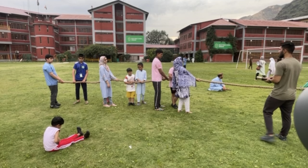 Night Camp at the Learning Resource Centre of school