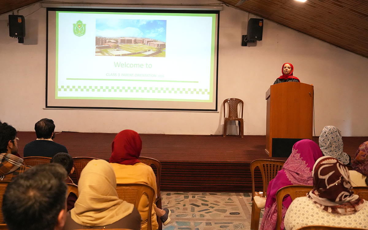 Orientation Programme Conducted for Grades 3 and 4